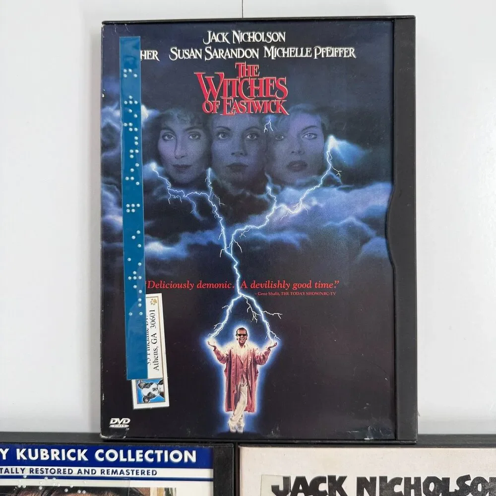 Jack Nicholson DVD Lot 3 The Shining Cuckoo’s Nest Witches Eastwick - Picture 4 of 5